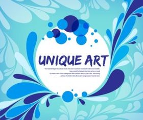 Blue background vector graphics