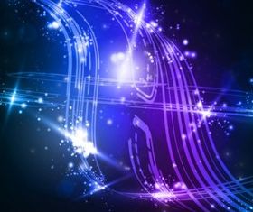 Effect light streamline background vector