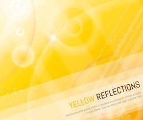Brilliant yellow halo background vector design