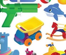 Toys free vector design