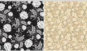 Floral Vivid Backgrounds vector