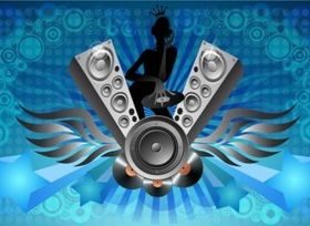 Flyer Footage vector