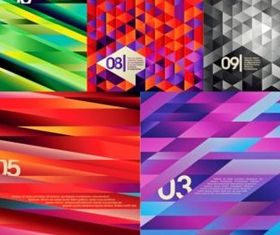 Colorful fashion background vector