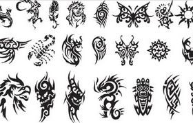 Different Tattoo vectors graphics