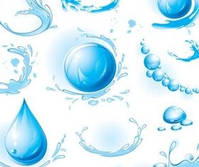 Water Elements design vector