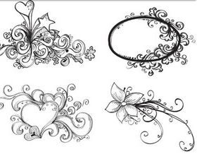 Design Drawing Elements vector