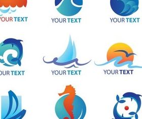 Marine Style Logo vector