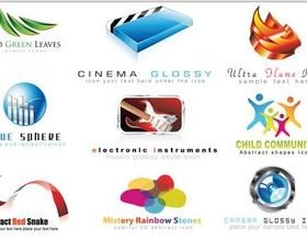 Color Logo vectors material