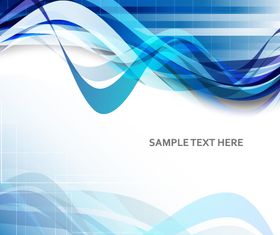 Ribbon dynamic background 4 shiny vector