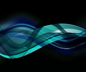 Ribbon dynamic background 8 shiny vector