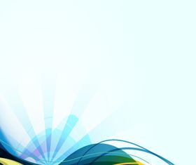 Colored dynamic background vectors