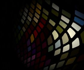 Mosaics dynamic background 2 vector