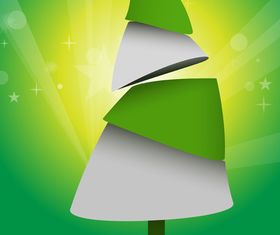 Christmas Tree Abstract Background 1 vector