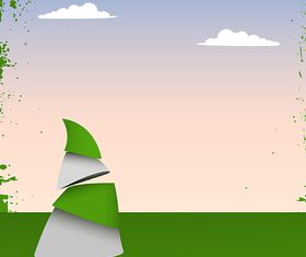 Christmas Tree Abstract Background 2 vector