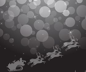 Dark Christmas Background vector graphic