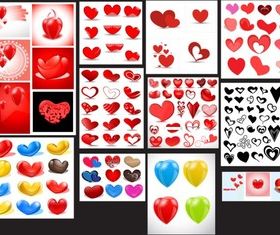 Hearts 1 vector