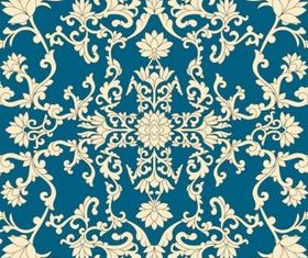 Classical Floral Patterns background vector