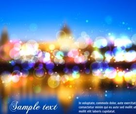 Dream light background vector