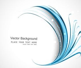 Creative lines background design vector