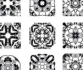 Different Ornaments vector