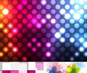 Creative background color design vectors