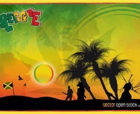 Reggae Graphics vector