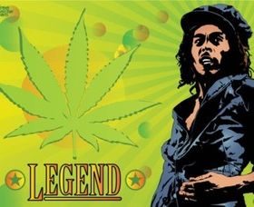 Bob Marley Legend vector
