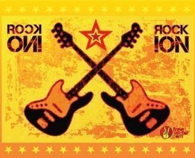 Rock Guitars vector