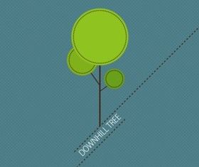 Fresh tree design design vector