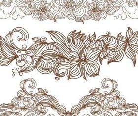 Vintage Floral Ornaments vectors