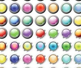 Glass Vivid Icons vector