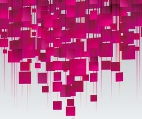 Bright Fashion Square backgrounds set vector