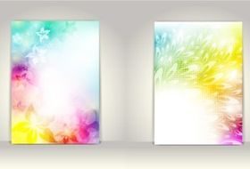 Colorful pattern propagandbackground vectors graphics