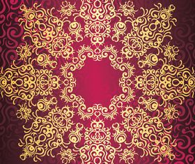 Snow pattern background 2 vector