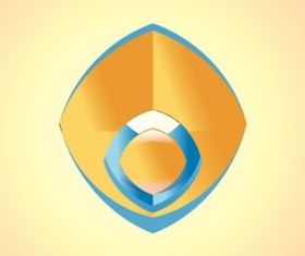 Shiny Logo Icon vector graphics