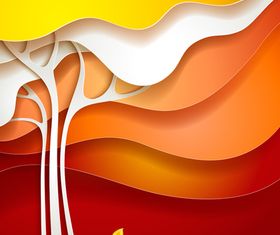 Autumn background 1 creative vector