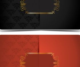 Vintage card 03 vector