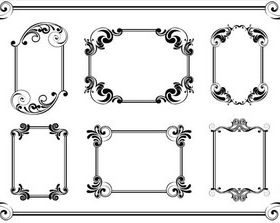 Frames graphic vector