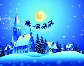 Christmas Night Vector 1 shiny