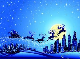 Christmas Night Vector 2 shiny