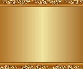 Gold Backgrounds graphics 2 vector material