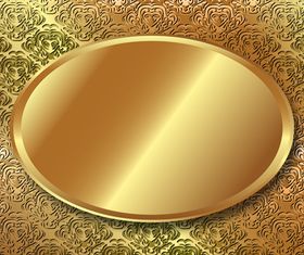 Gold Backgrounds graphics 3 vector material