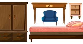 Home Furniture 3 vector