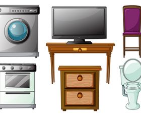 Home Furniture 5 vector