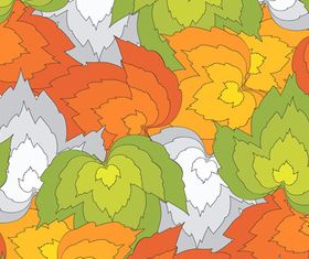 Leafs pattern 2 vector