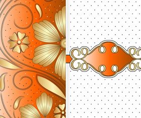 Floral background graphics 3 vector