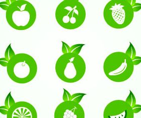 Eco Green Icons 2 vector graphics