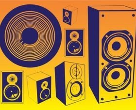 Free Speakers vector