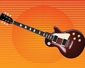 Les Paul Guitar vector