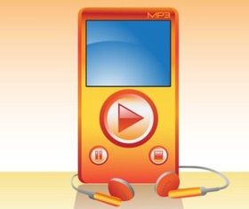 Free MP3 Player vector
